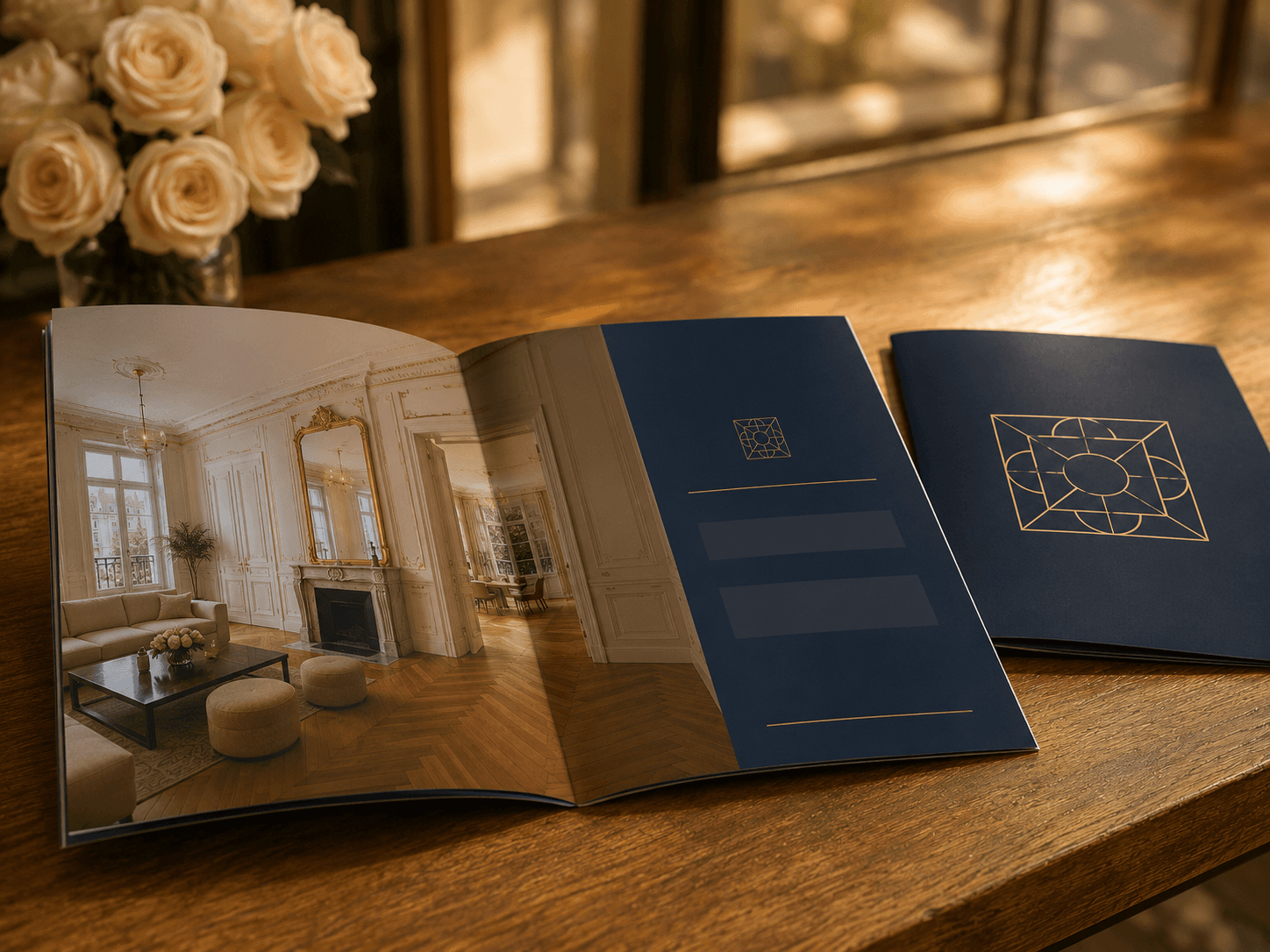 Brochure standing immobilier imprimée