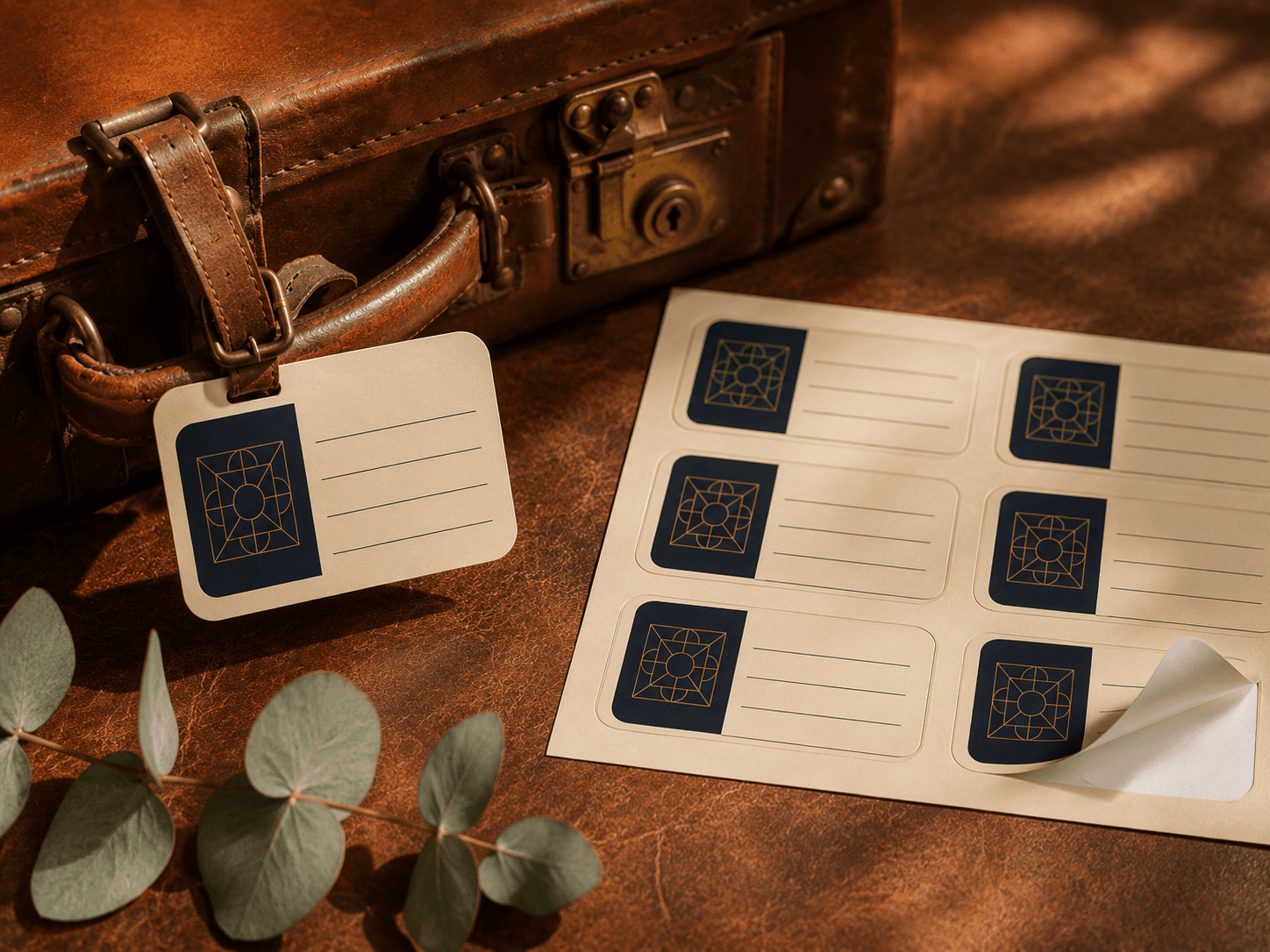 Étiquettes bagages