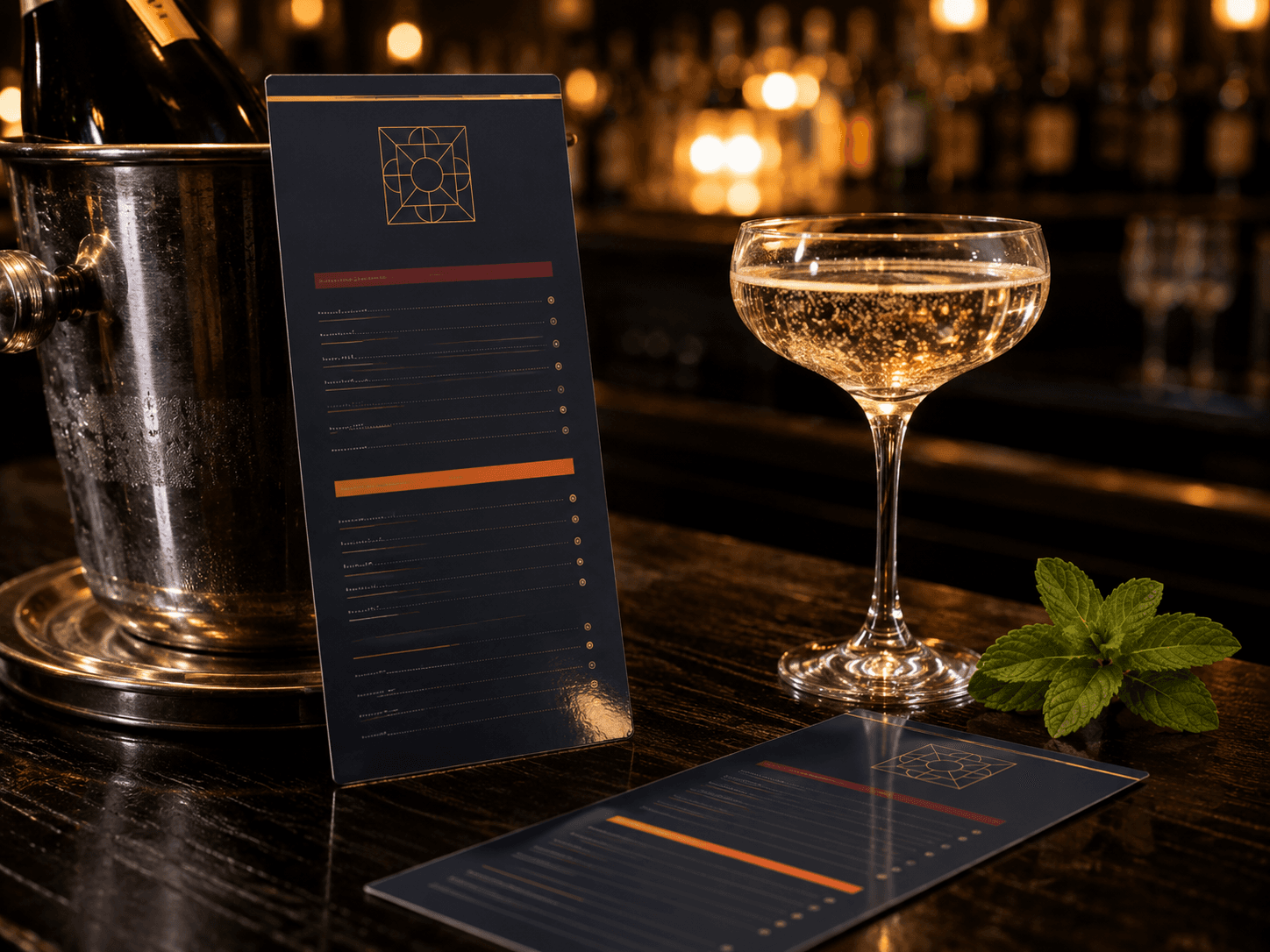 Cartes boissons